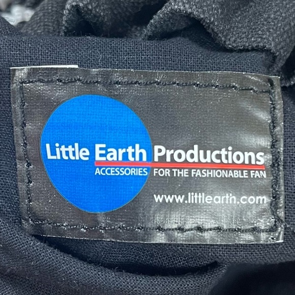 NEW Little Earth Productions Bucket Bag Drawstring Vacation Monochrome Boho - Picture 5 of 6